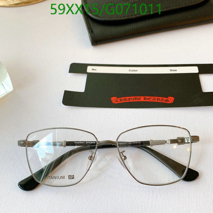 Glasses-Chrome Hearts, Code: G071011,$: 59USD