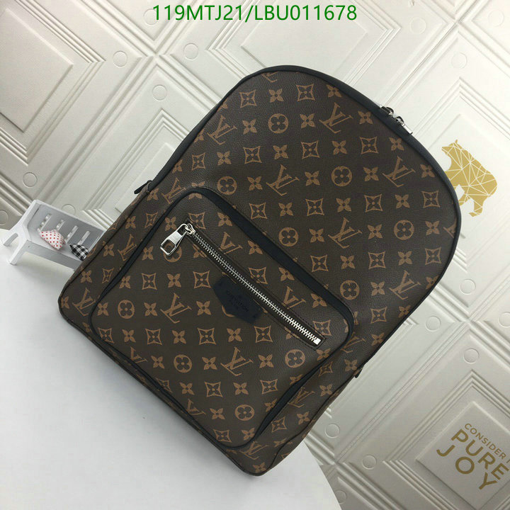 LV Bags-(4A)-Backpack-,Code: LBU011678,$: 119USD