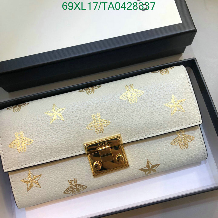 Gucci Bag-(4A)-Wallet-,Code:TA0428337,$: 69USD