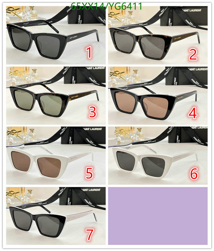 Glasses-YSL, Code: YG6411,$: 65USD