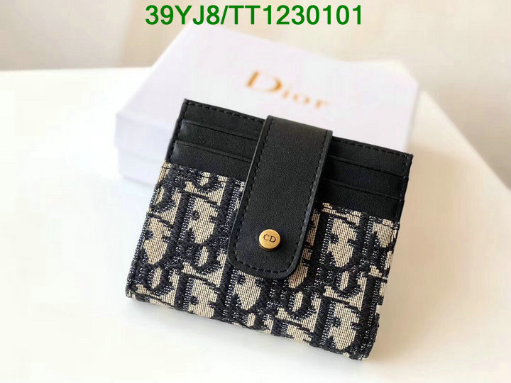 Dior Bags-(4A)-Wallet,Code: TT1230101,$: 39USD