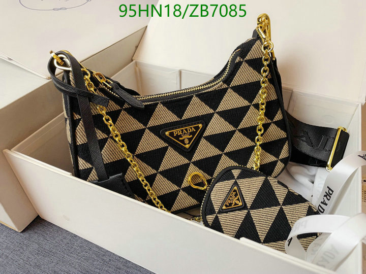 Prada Bag-(4A)-Re-Edition 2005,Code: ZB7085,$: 95USD