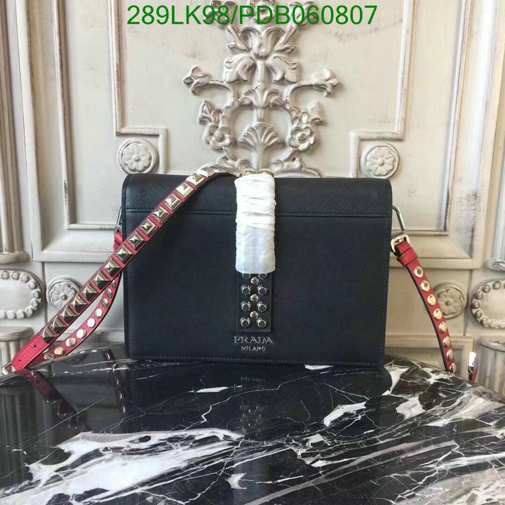 Prada Bag-(Mirror)-Diagonal-,Code: PDB060807,$: 289USD