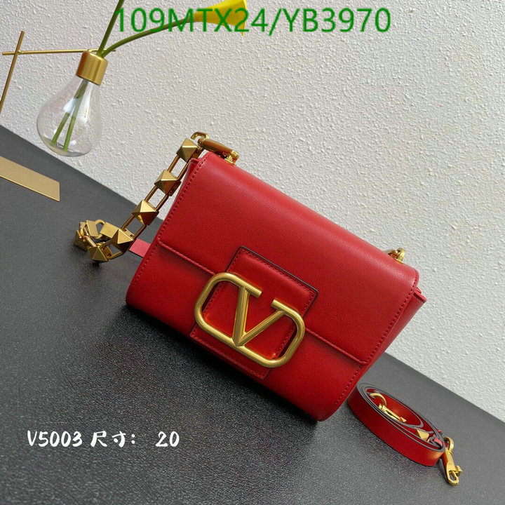 Valentino Bag-(4A)-LOC-V Logo ,Code: YB3970,$: 109USD