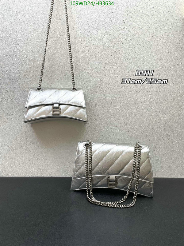 Balenciaga Bag-(4A)-Other Styles-,Code: HB3634,