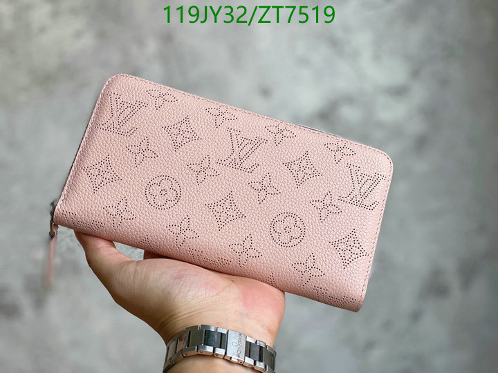 LV Bags-(Mirror)-Wallet-,Code: ZT7519,$: 119USD