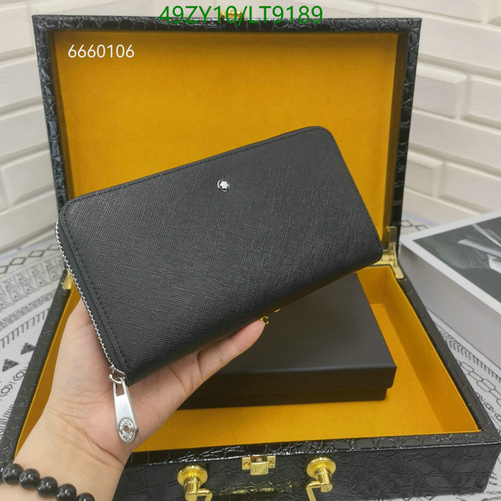 Montblanc Bag ( 4A)-Wallet-,Code: LT9189,$: 49USD