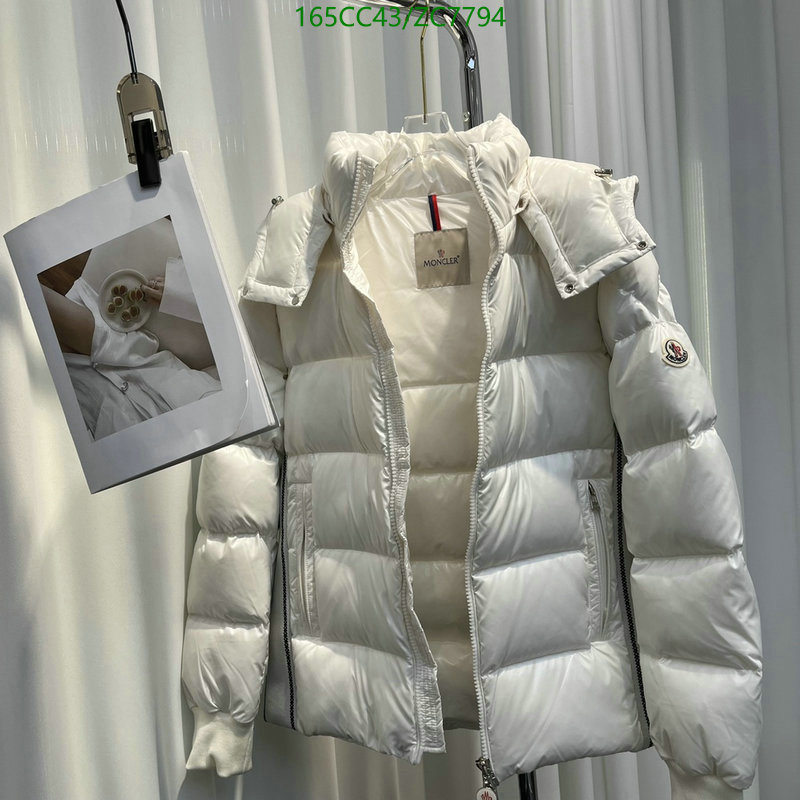 Down jacket Men-Moncler, Code: ZC7794,$: 165USD