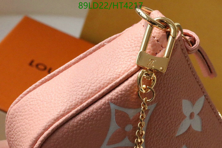 LV Bags-(Mirror)-Wallet-,Code: HT4217,$: 89USD
