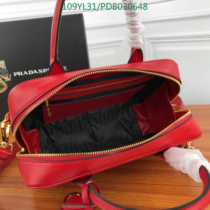 Prada Bag-(4A)-Handbag-,Code: PDB030648,$:109USD