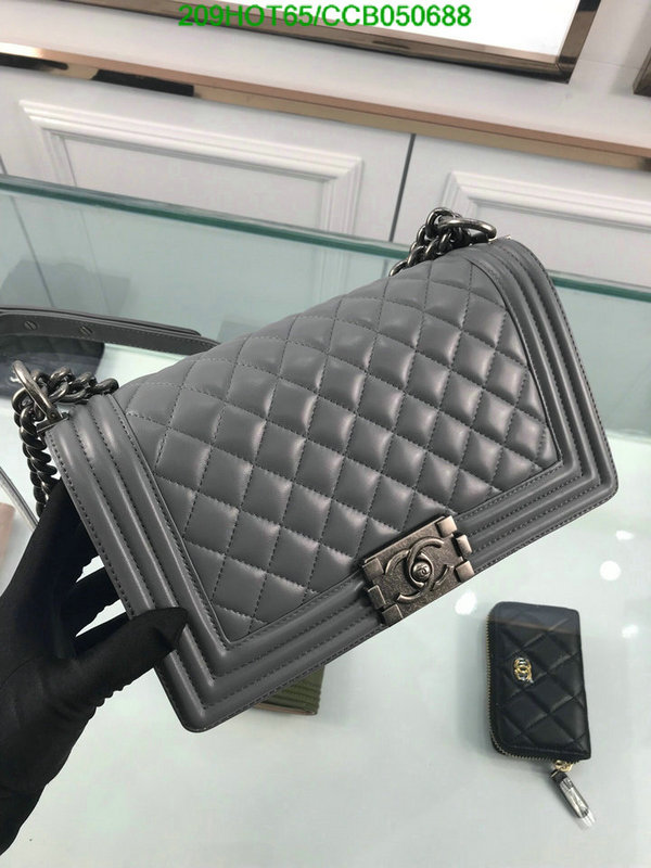 Chanel Bags -(Mirror)-Le Boy,Code: CCB050688,$: 209USD
