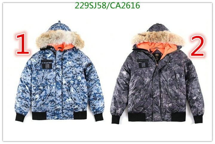 Down jacket Men-Canada Goose, Code: CA2616,$: 229USD