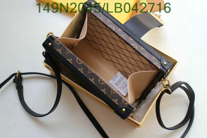 LV Bags-(Mirror)-Petite Malle-,Code:LB042716,$: 149USD
