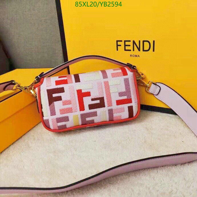 Fendi Bag-(4A)-Baguette-,Code: YB2594,$: 85USD