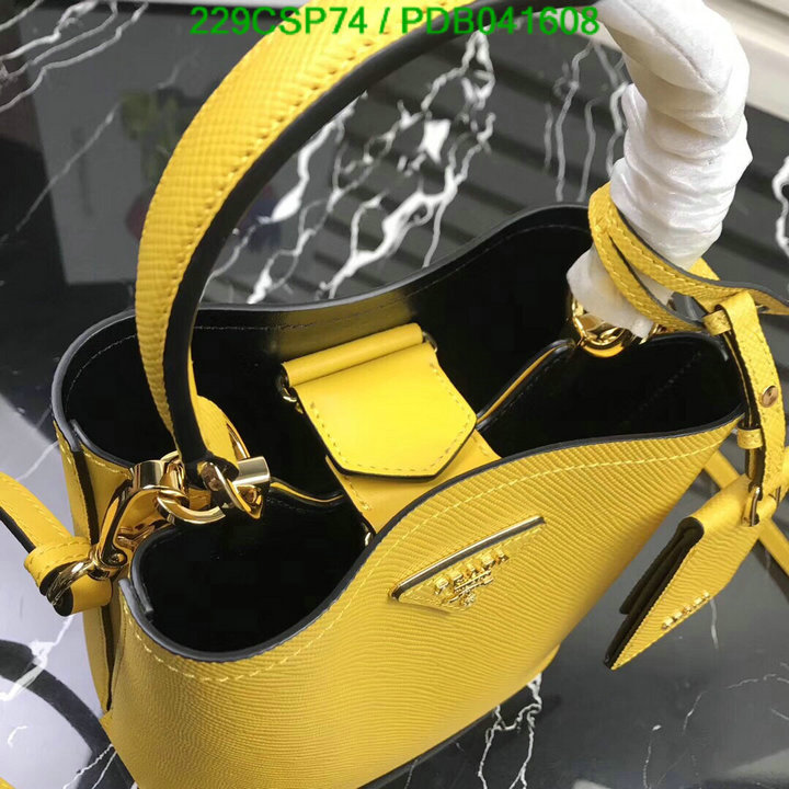 Prada Bag-(Mirror)-Diagonal-,Code: PDB041608,$: 229USD