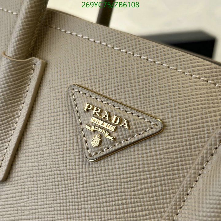 Prada Bag-(Mirror)-Handbag-,Code: ZB6108,$: 269USD