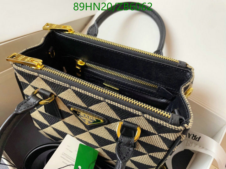 Prada Bag-(4A)-Handbag-,Code: ZB6062,$: 89USD