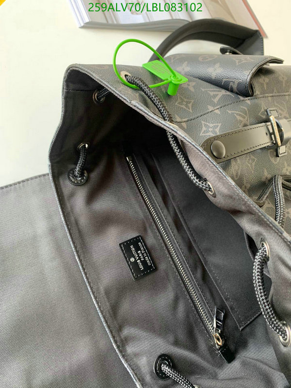 LV Bags-(Mirror)-Backpack-,Code: LBL083102,$: 259USD