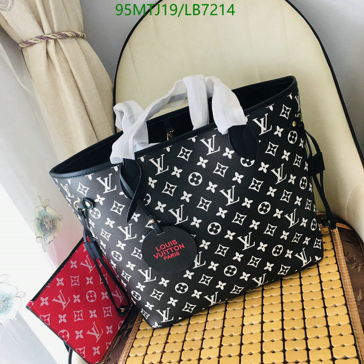 LV Bags-(4A)-Neverfull-,Code: LB7214,$: 95USD
