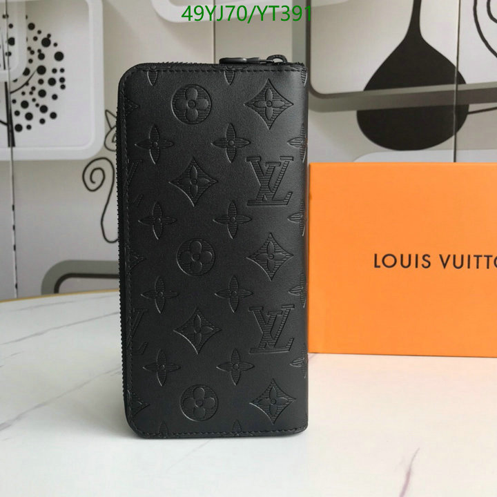 LV Bags-(4A)-Wallet-,Code: YT391,$: 49USD