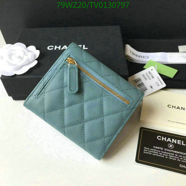 Chanel Bags ( 4A )-Wallet-,Code: TV0130797,$: 79USD