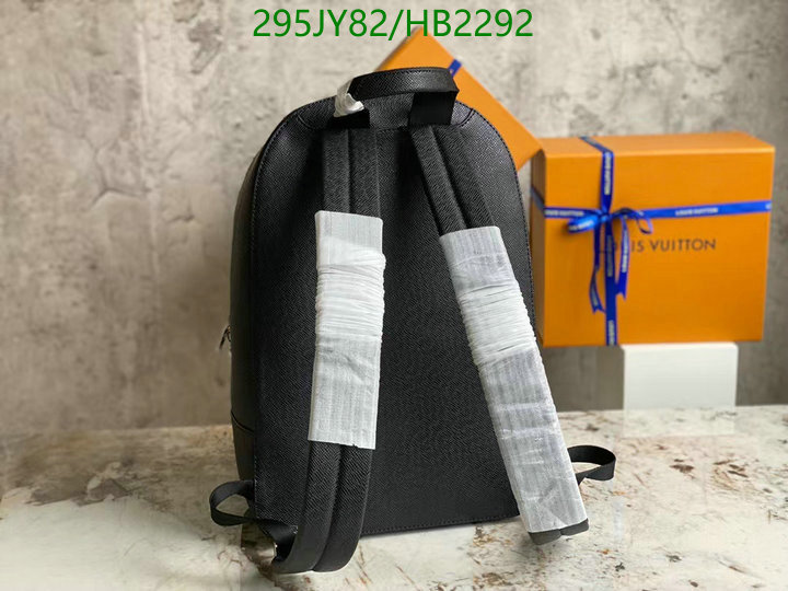 LV Bags-(Mirror)-Backpack-,Code: HB2292,$: 295USD
