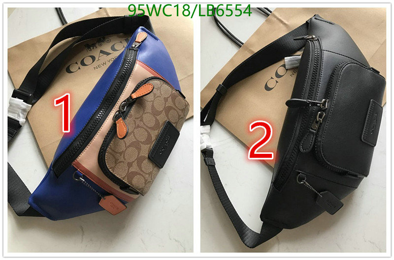 Coach Bag-(4A)-Belt Bag-Chest Bag--,Code: LB6554,$: 95USD