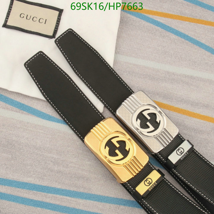 Belts-Gucci, Code: HP7663,$: 69USD