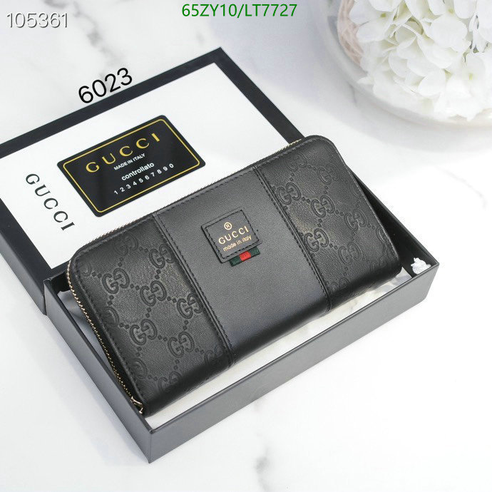 Gucci Bag-(4A)-Wallet-,Code: LT7727,$: 65USD