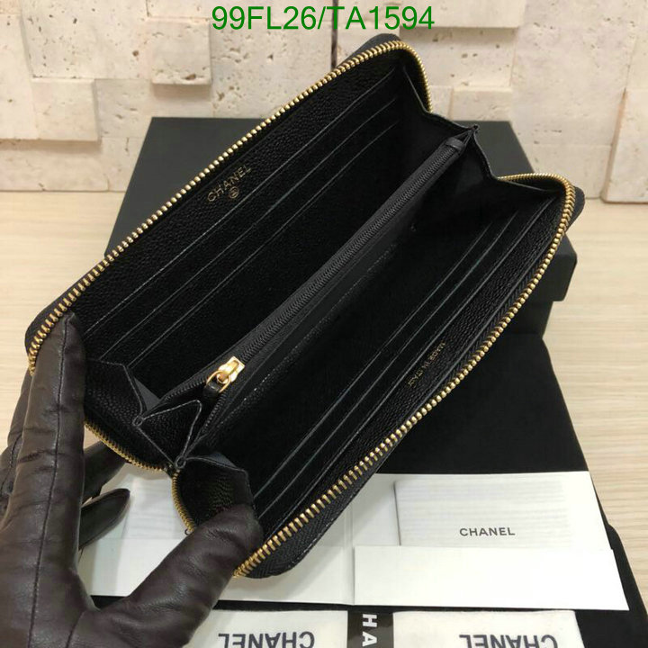 Chanel Bags -(Mirror)-Wallet-,Code: TA1594,$: 99USD