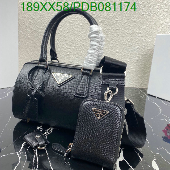 Prada Bag-(Mirror)-Diagonal-,Code:PDB081174,$:189USD