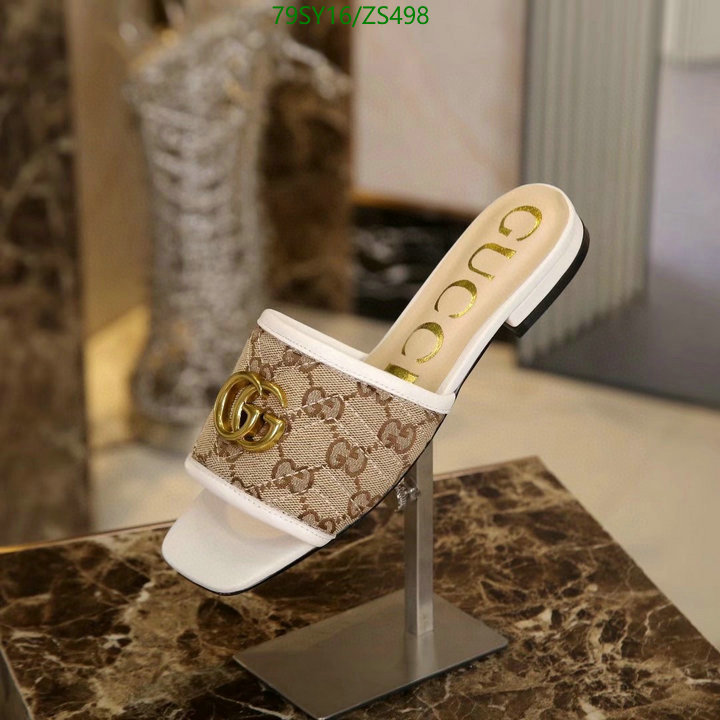 Women Shoes-Gucci, Code: ZS498,$: 79USD