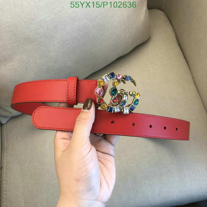 Belts-Gucci, Code: P102636,$:55USD