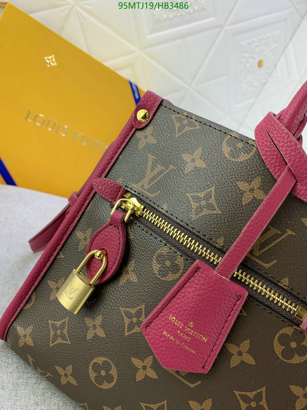 LV Bags-(4A)-Handbag Collection-,Code: HB3486,$: 95USD