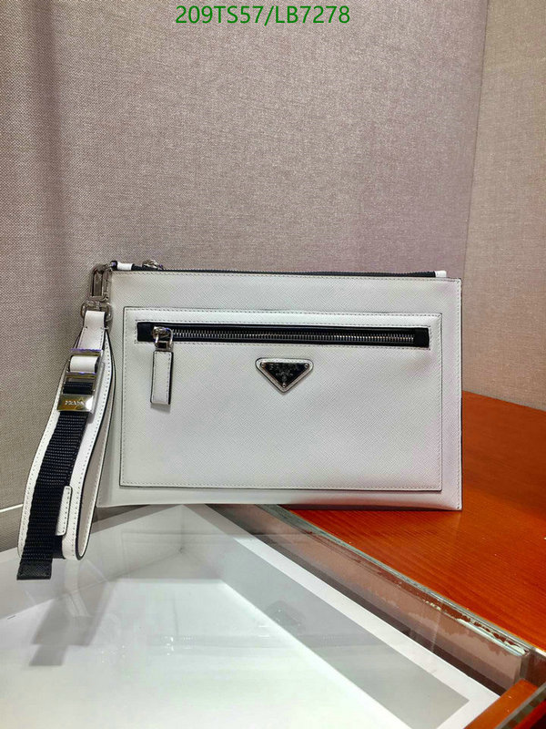 Prada Bag-(Mirror)-Diagonal-,Code: LB7278,$: 209USD