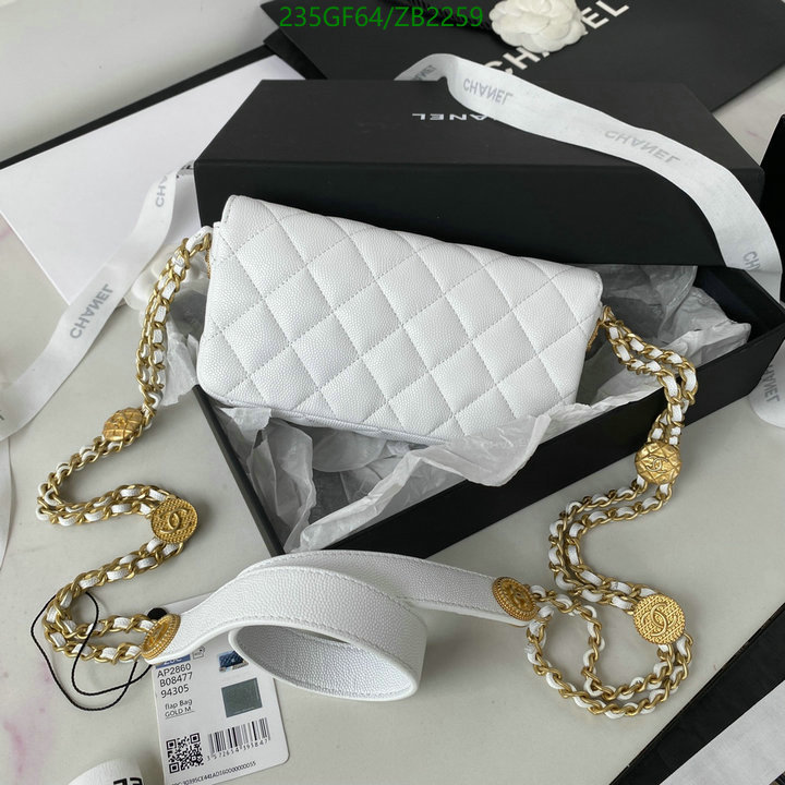Chanel Bags -(Mirror)-Diagonal-,Code: ZB2259,$: 235USD