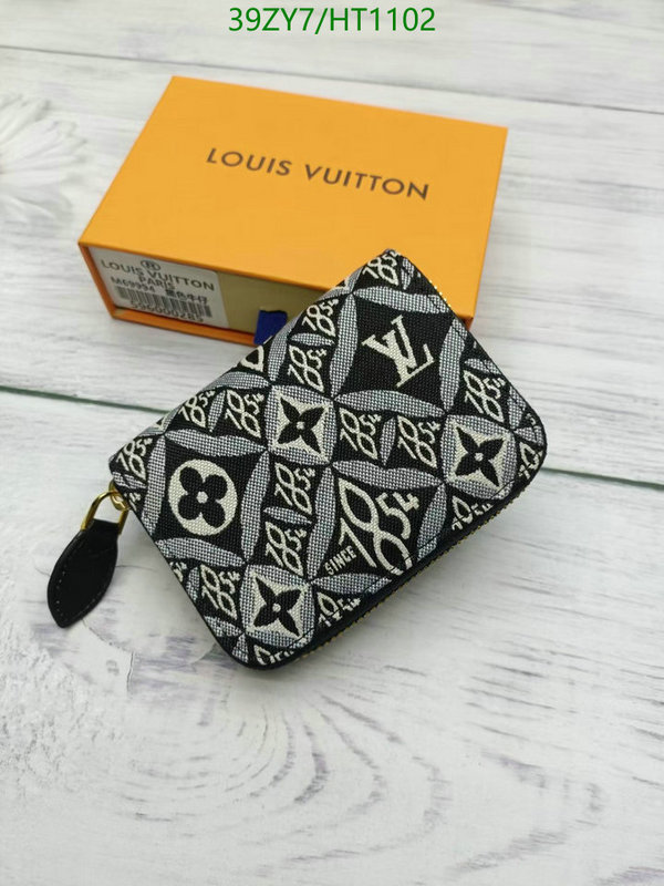 LV Bags-(4A)-Wallet-,Code: HT1102,$: 39USD