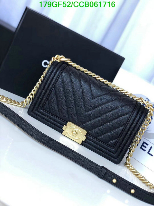 Chanel Bags -(Mirror)-Le Boy,Code: CCB061716,$: 179USD