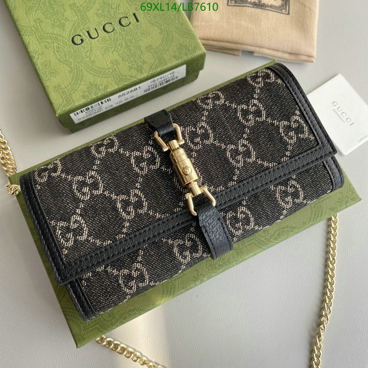 Gucci Bag-(4A)-Diagonal-,Code: LB7610,$: 69USD