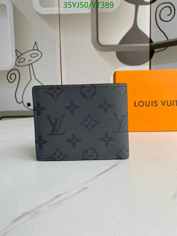 LV Bags-(4A)-Wallet-,Code: YT389,$: 35USD