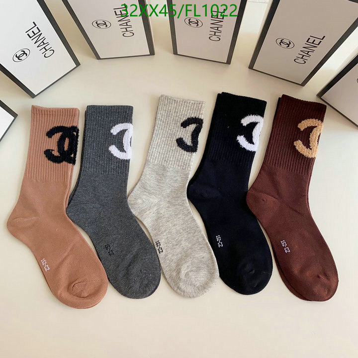 Sock-Chanel,Code: FL1021,$: 32USD