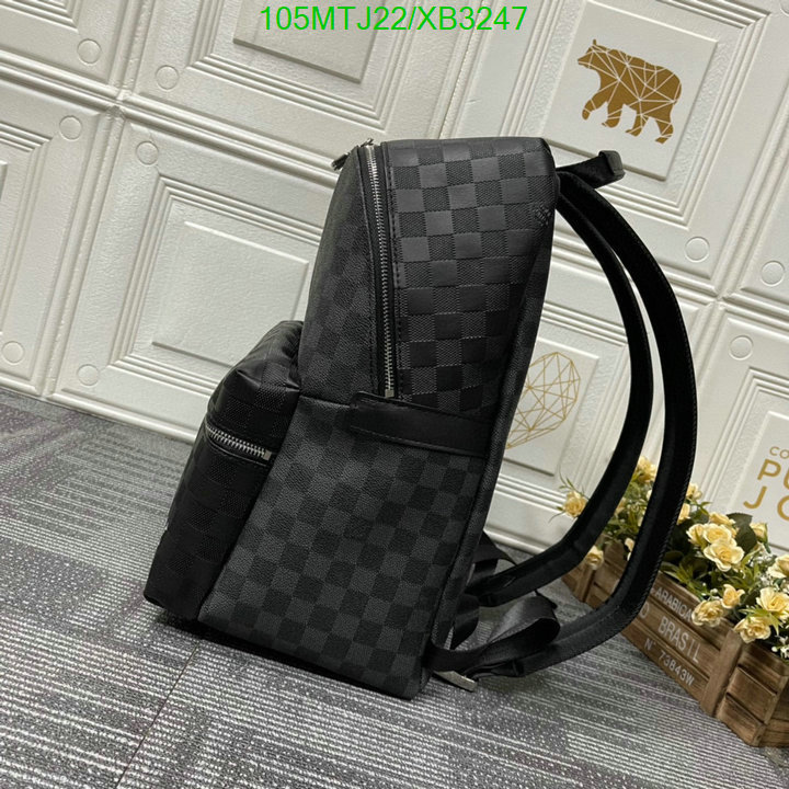 LV Bags-(4A)-Backpack-,Code: XB3247,$: 105USD