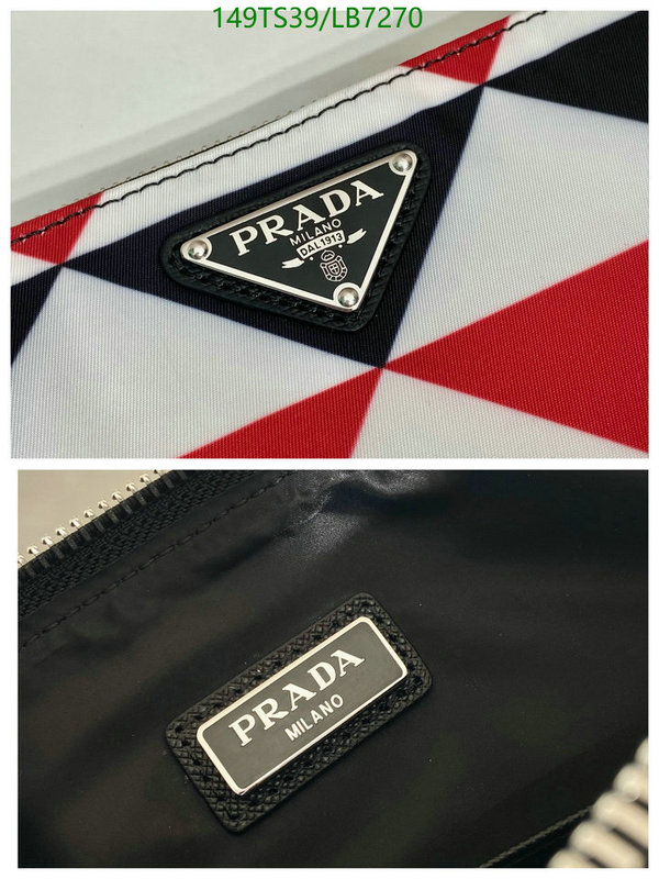 Prada Bag-(Mirror)-Clutch-,Code: LB7270,$: 149USD