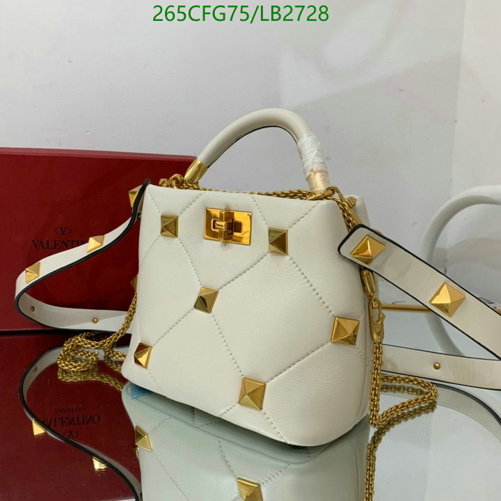 Valentino Bag-(Mirror)-Roman Stud,Code: LB2728,$: 265USD