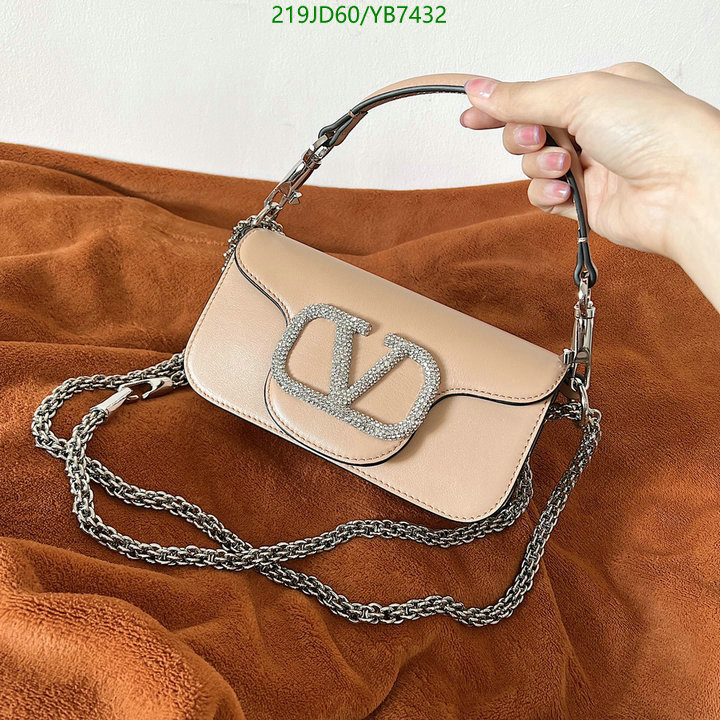 Valentino Bag-(Mirror)-LOC,Code: YB7432,$: 219USD