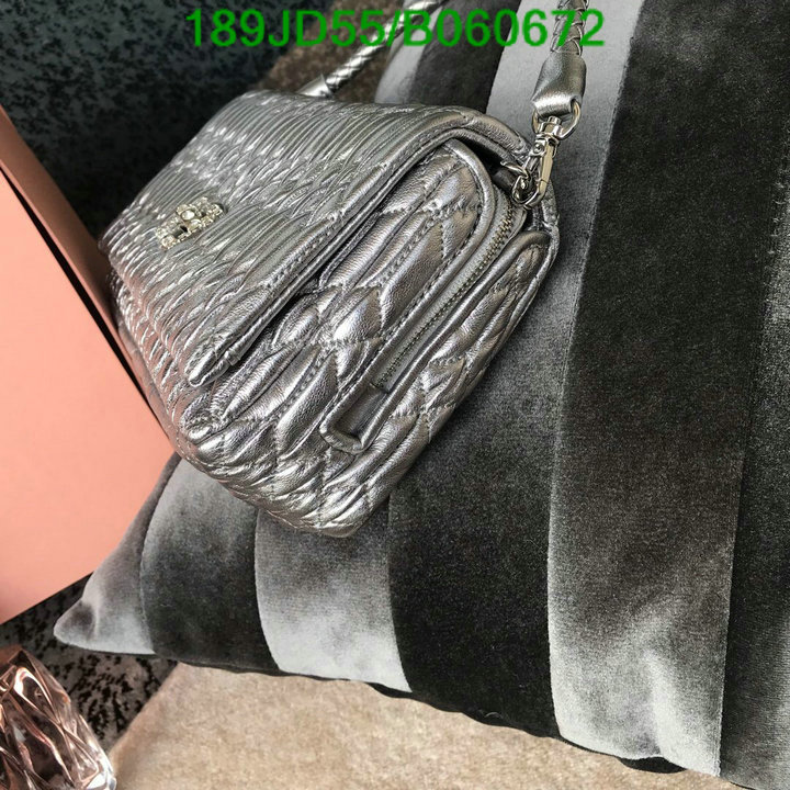 Miu Miu Bag-(Mirror)-Diagonal-,Code: B060672,$: 189USD