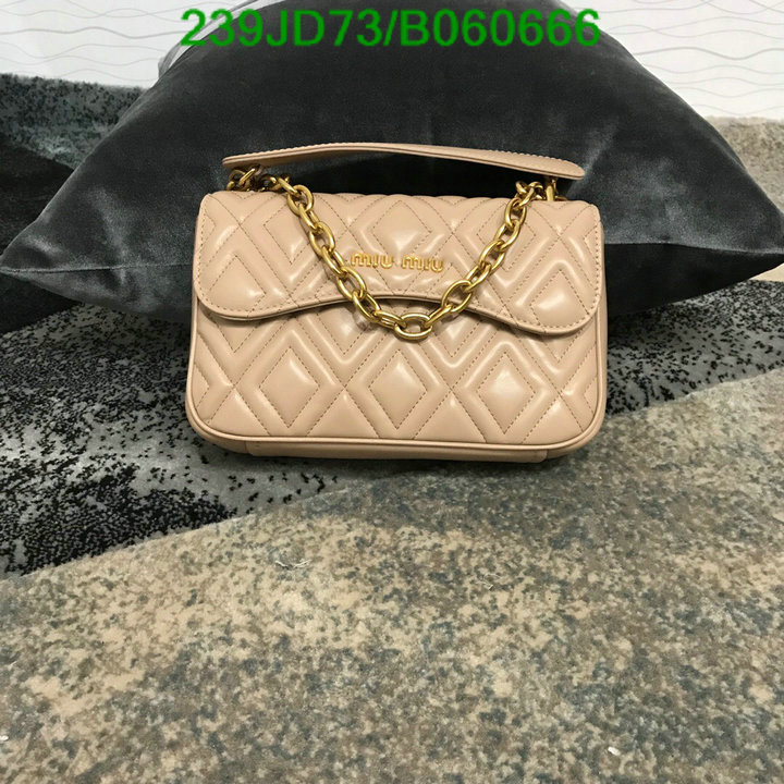 Miu Miu Bag-(Mirror)-Diagonal-,Code: B060666,$: 239USD