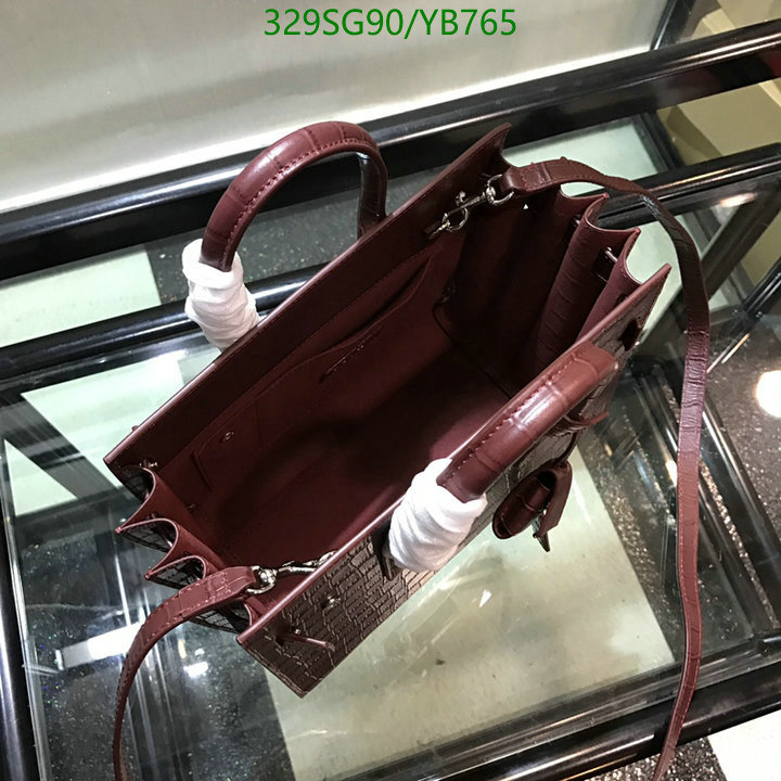 YSL Bag-(Mirror)-Handbag-,Code: YB765,