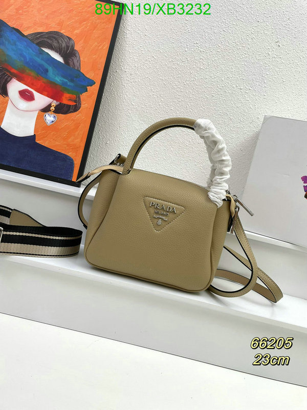 Prada Bag-(4A)-Handbag-,Code: XB3232,$: 89USD