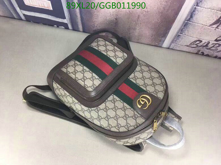 Gucci Bag-(4A)-Backpack-,Code: GGB011990,$:89USD